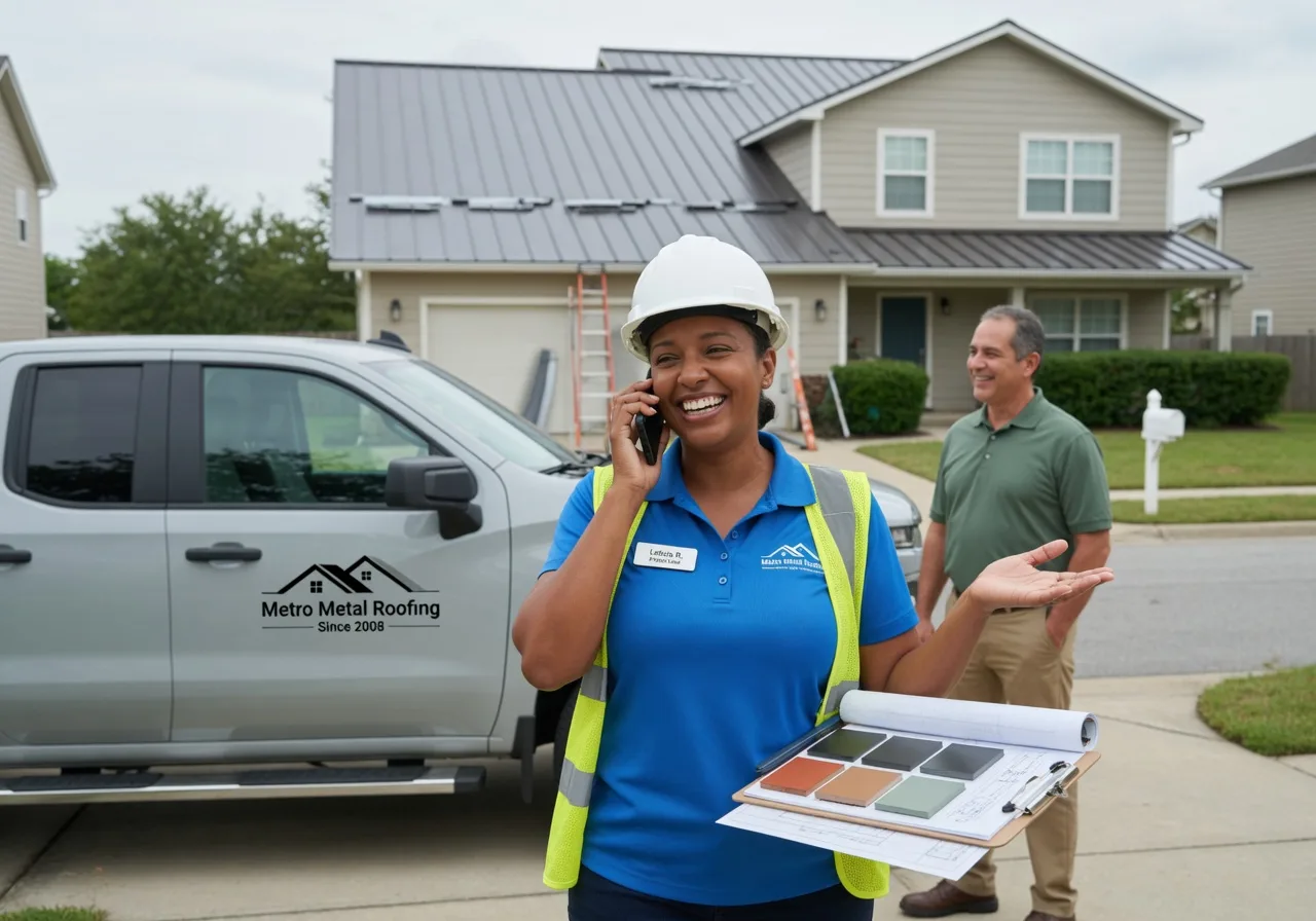 Storm Damage Metal Roof Repair in San Acacia, NM